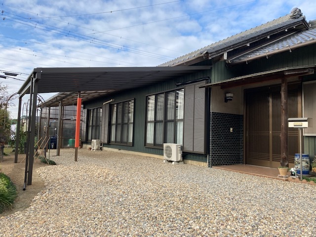 昭和49年築　木造平屋建て２７坪。開口部を小さくし、地震に強く、暖かく。みよし市耐震補助金を利用した耐震リフォーム　みよし市明知町