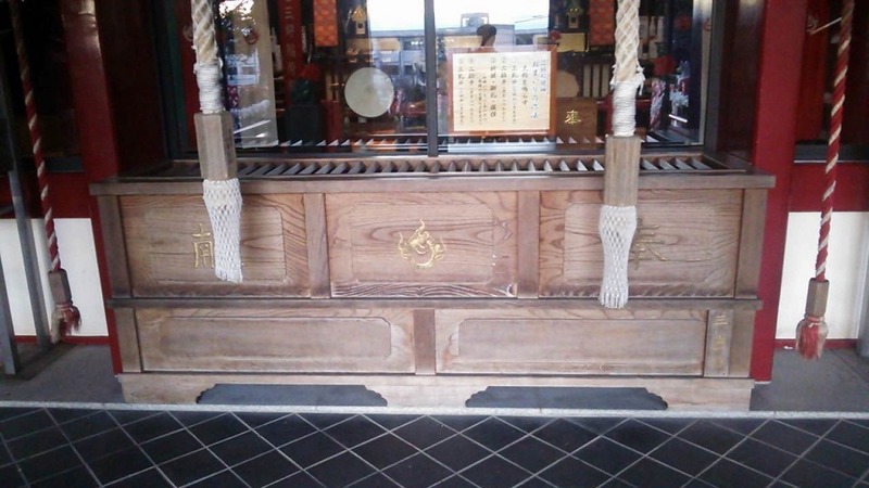 お賽銭箱のリフォーム（Ｍ好稲荷・Ｍ知神明宮）